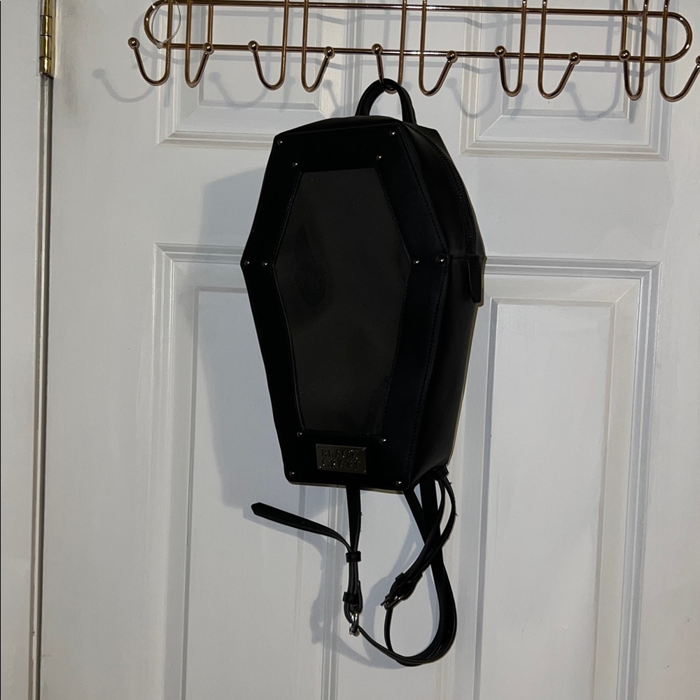 Black Craft Coffin Backpack